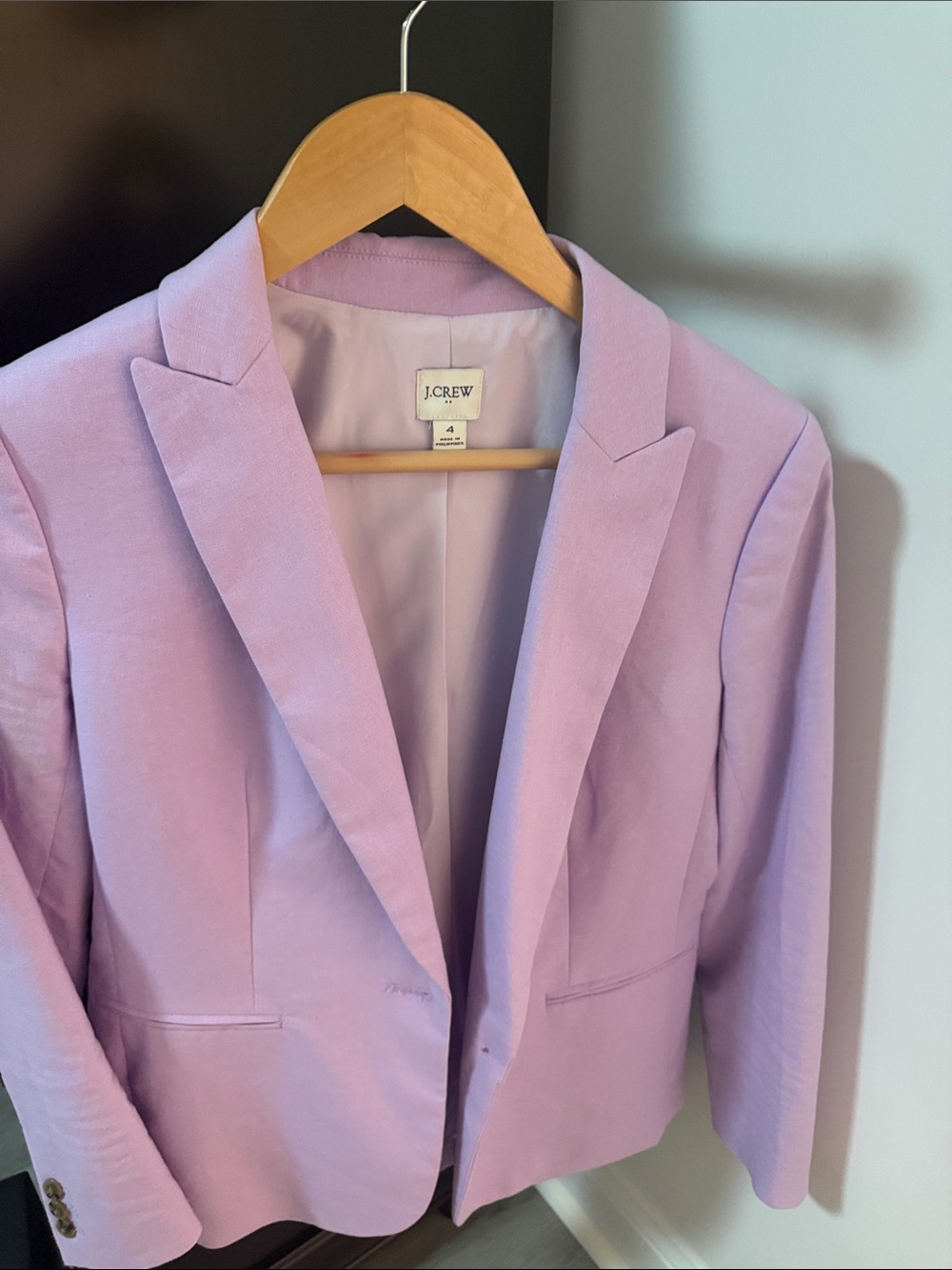 J. Crew Factory Lavender Women's Blazer